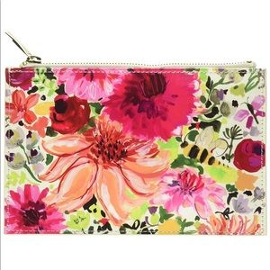 Kate spade ♠️ 🌺 floral zip up pouch
